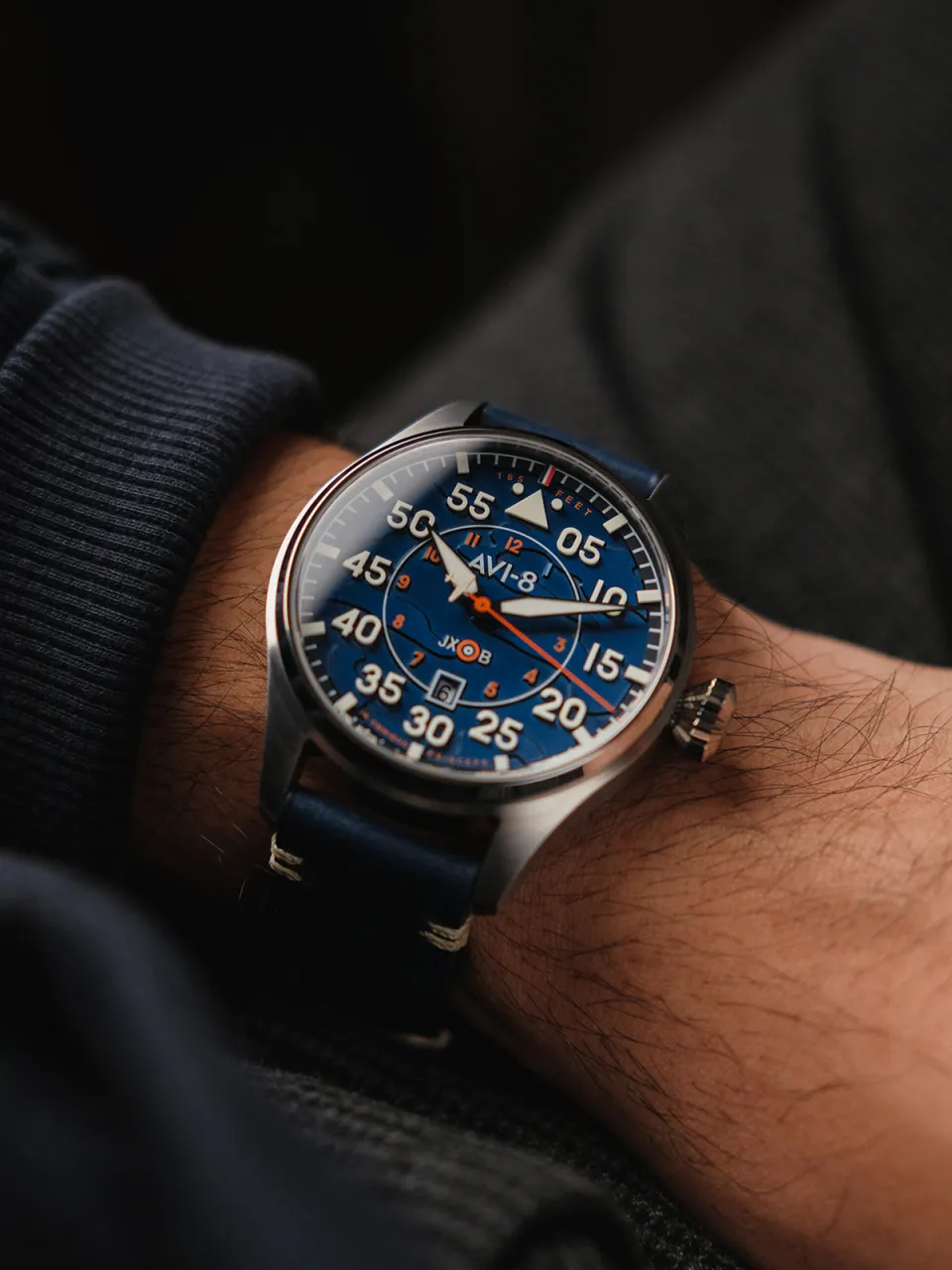 AVI-8 Hawker Hurricane Clowes Automatic AV409702 detay görseli 2