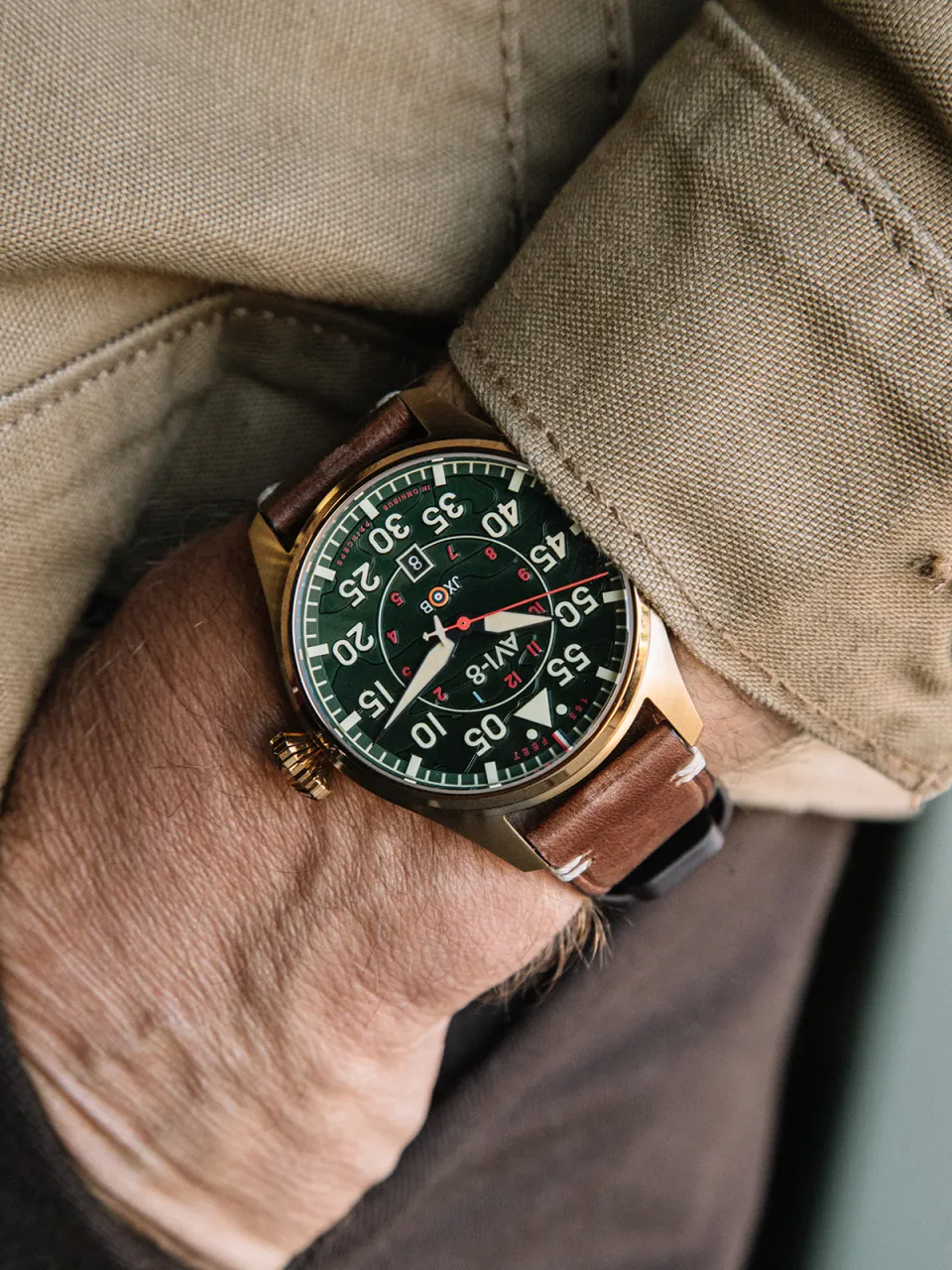 AVI-8 Hawker Hurricane Clowes Automatic AV409704 detay görseli 4
