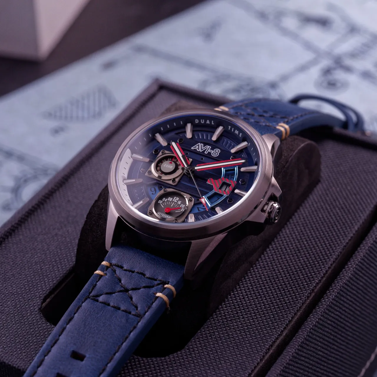 AVI-8 Hawker Harrier Farley Multifunction Blue AV409803 detay görseli 5