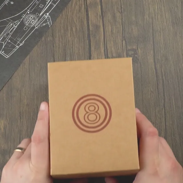 AVI-8 Hawker Hunter Atlas Dual Time Chronograph Hazard Red AV410003 Görsel 2