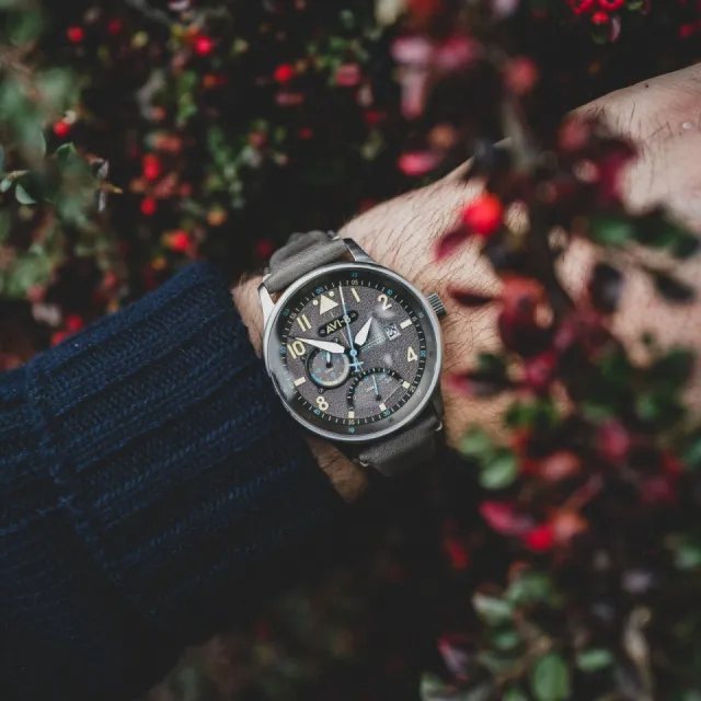 AVI-8 Hawker Hurricane McKellar Dual Time Ash Grey AV410109 Görsel 8