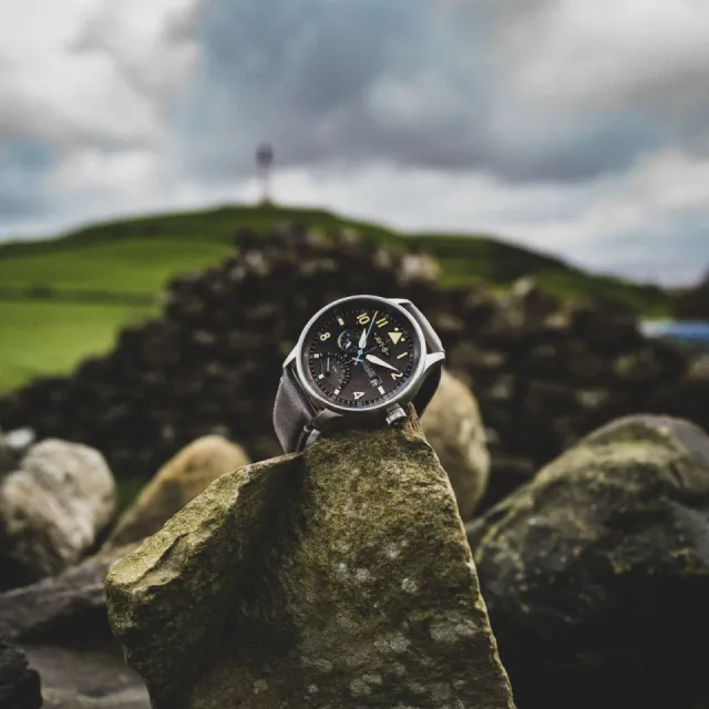 AVI-8 Hawker Hurricane McKellar Dual Time Ash Grey AV410109 Görsel 10