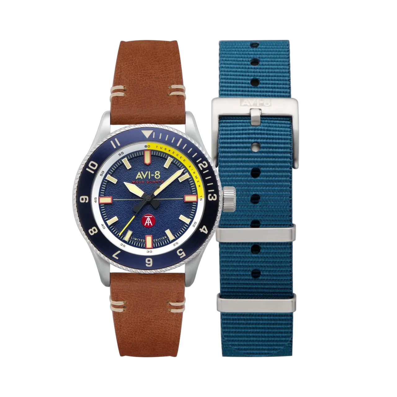AVI-8 Flyboy Tuskegee Airmen Meca-Quartz Blue AV410302
