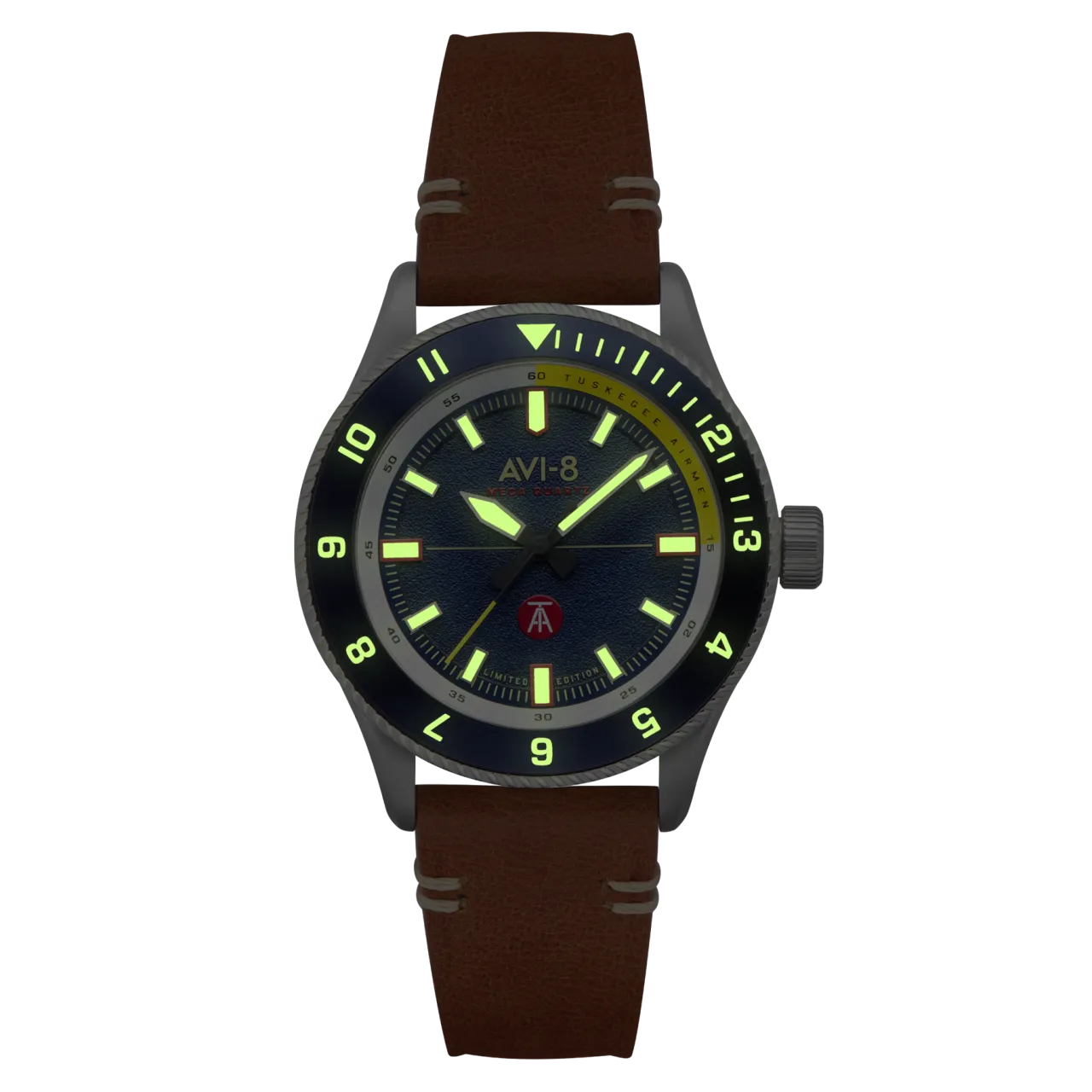 AVI-8 Flyboy Tuskegee Airmen Meca-Quartz Blue AV410302 detay görseli 4