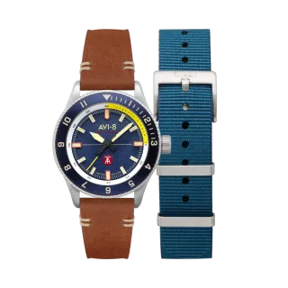 AVI-8 Flyboy Tuskegee Airmen Meca-Quartz Blue AV410302