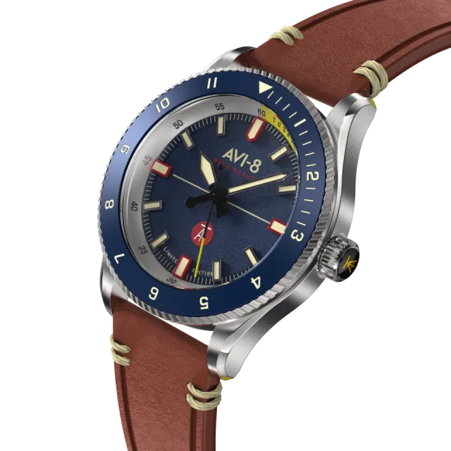 AVI-8 Flyboy Tuskegee Airmen Meca-Quartz Blue AV410302 Görsel 13