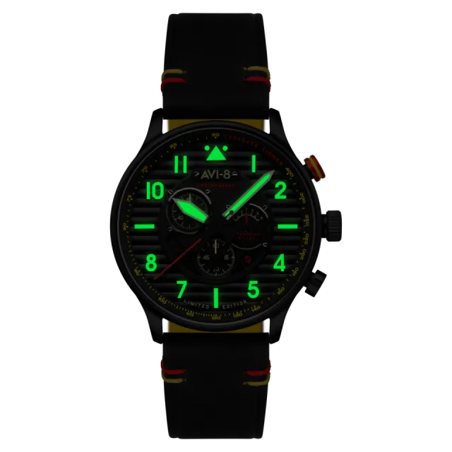 AVI-8 Flyboy Spirit Of Tuskegee Chronograph Limited Edition AV410901 Görsel 3