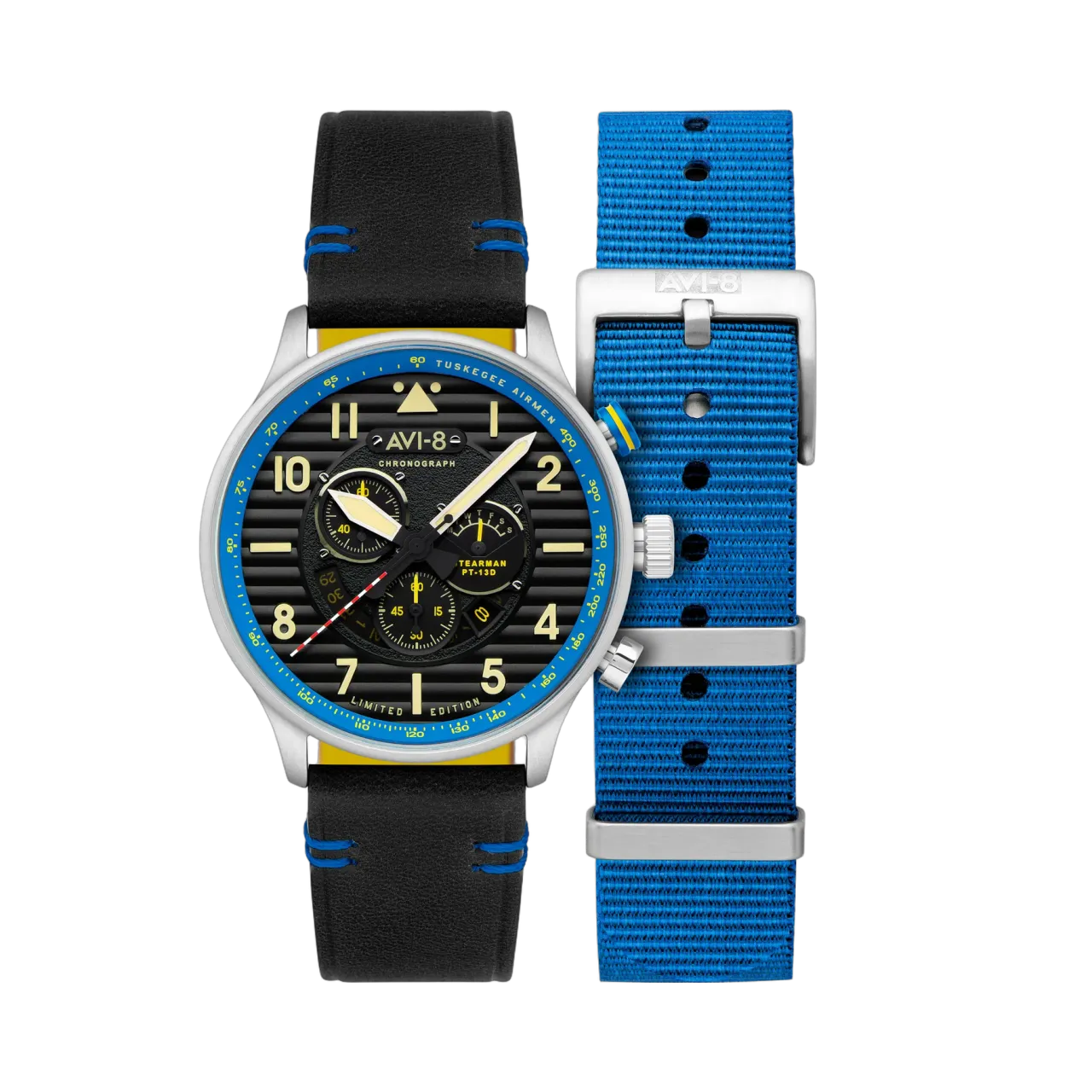 AVI-8 Flyboy Spirit Of Tuskegee Chronograph Limited Edition AV410903