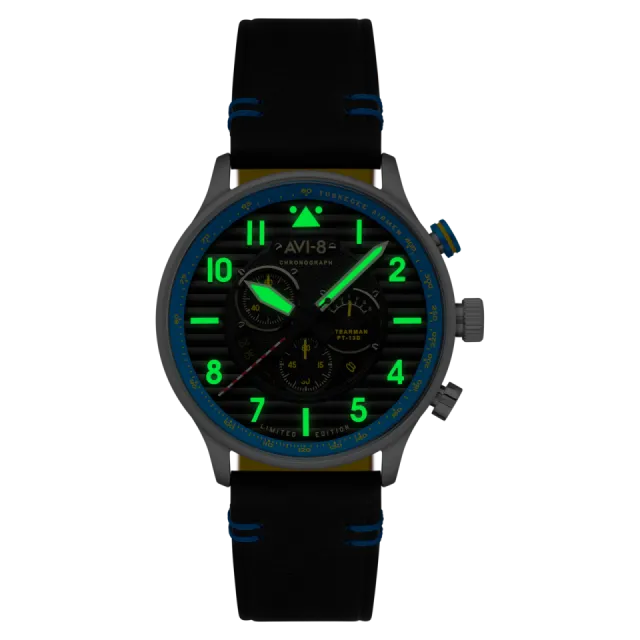 AVI-8 Flyboy Spirit Of Tuskegee Chronograph Limited Edition AV410903 Görsel 3