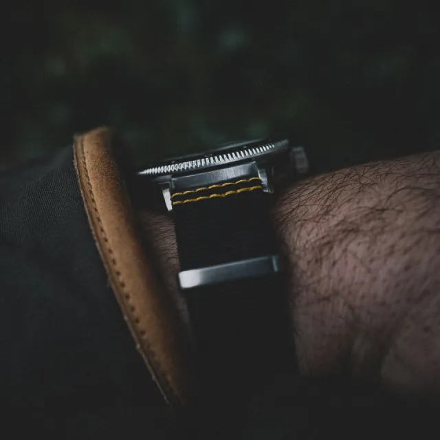 AVI-8 Flyboy Airmaster Sector Meca-Quartz Raven Black AV411201 Görsel 7