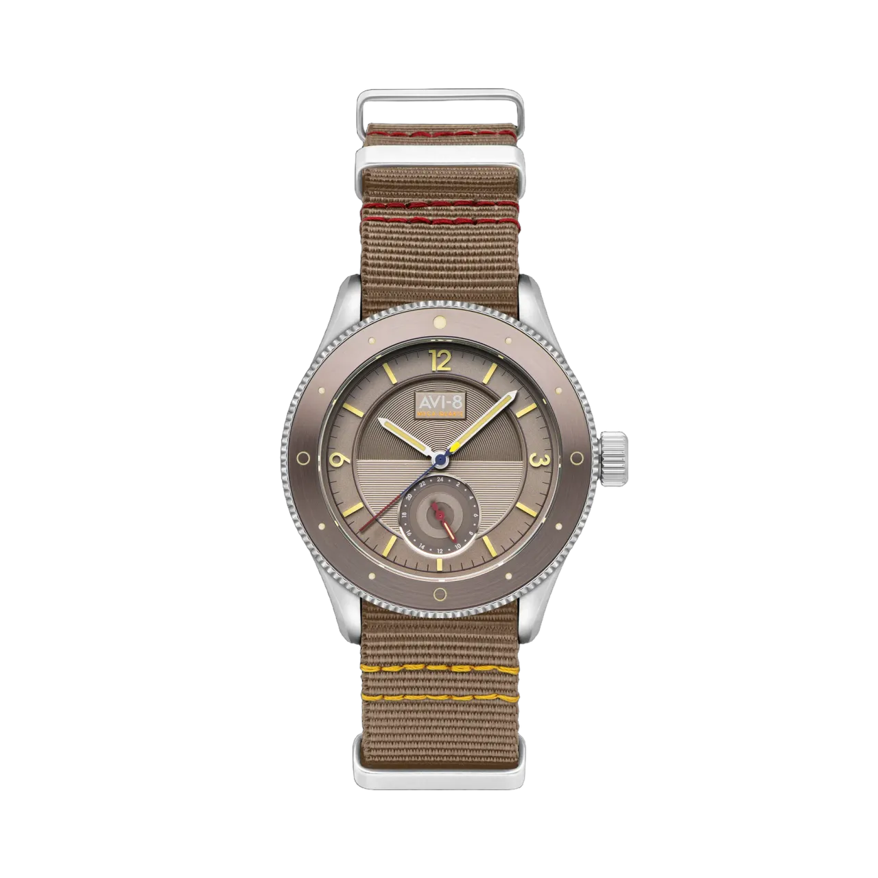 AVI-8 Flyboy Airmaster Sector Meca-Quartz Grey AV411203