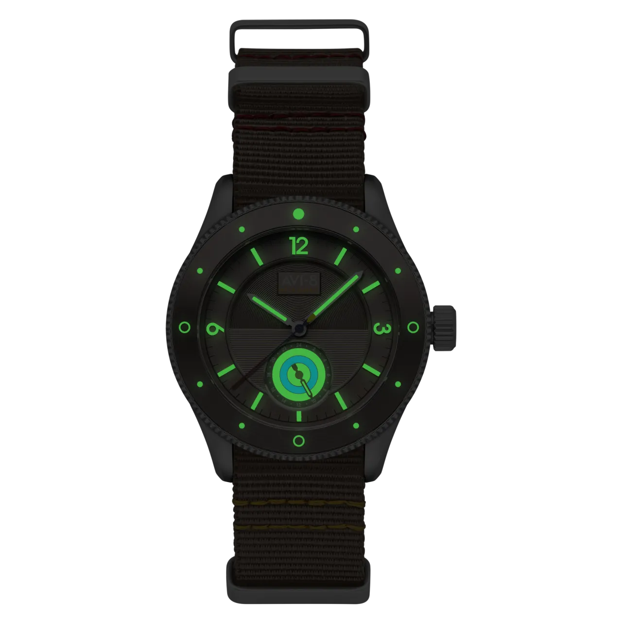 AVI-8 Flyboy Airmaster Sector Meca-Quartz Grey AV411203 detay görseli 3