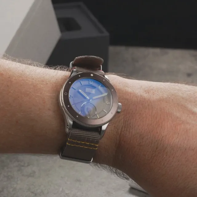 AVI-8 Flyboy Airmaster Sector Meca-Quartz Grey AV411203 Görsel 2