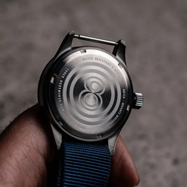 AVI-8 Flyboy Airmaster Sector Meca-Quartz Navy Blue AV411204 Görsel 8