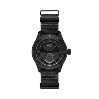 AVI-8 Flyboy Airmaster Sector Meca-Quartz Black AV411205