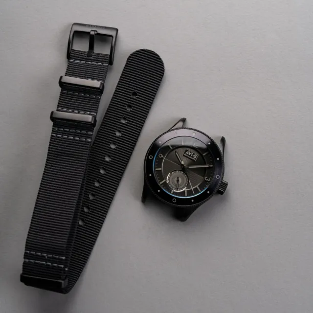 AVI-8 Flyboy Airmaster Sector Meca-Quartz Black AV411205 Görsel 5