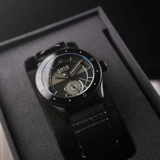 AVI-8 Flyboy Airmaster Sector Meca-Quartz Black AV411205 Görsel 7