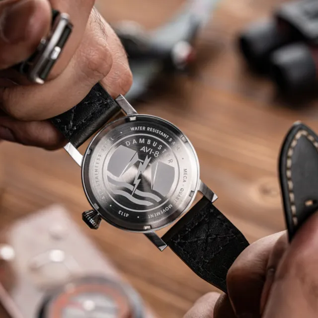 AVI-8 Dambuster Chadwick Meca-Quartz Green AV411302 Görsel 4