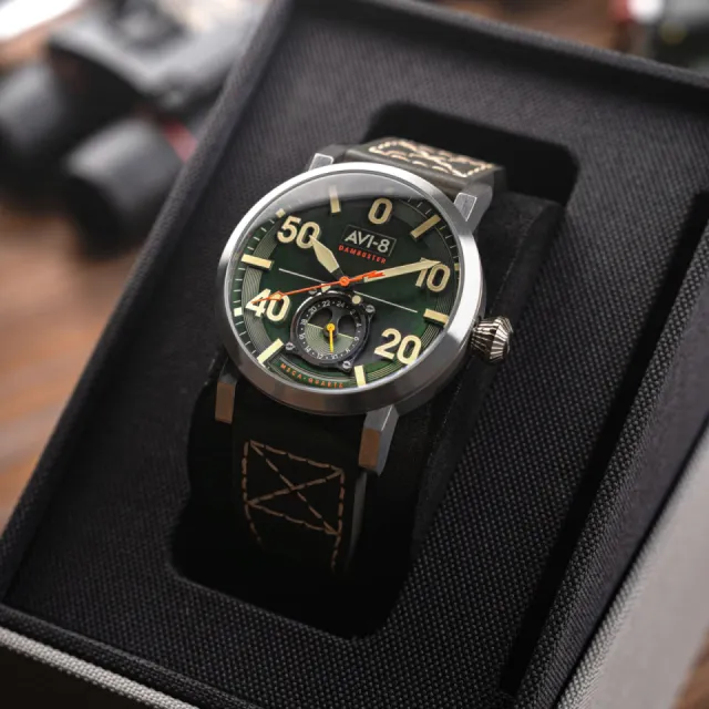 AVI-8 Dambuster Chadwick Meca-Quartz Green AV411302 Görsel 11