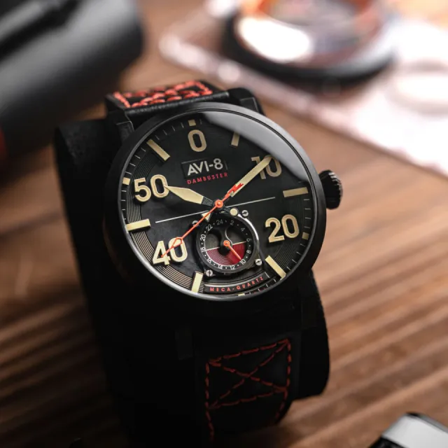 AVI-8 Dambuster Chadwick Meca-Quartz Black AV411303 Görsel 8