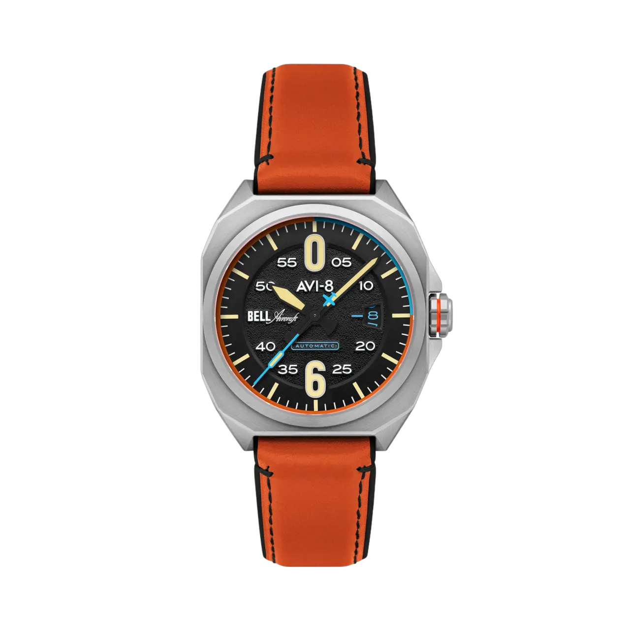AVI-8 Bell X-1 Machbuster Automatic Graphite Black AV411501