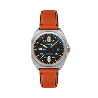 AVI-8 Bell X-1 Machbuster Automatic Graphite Black AV411501