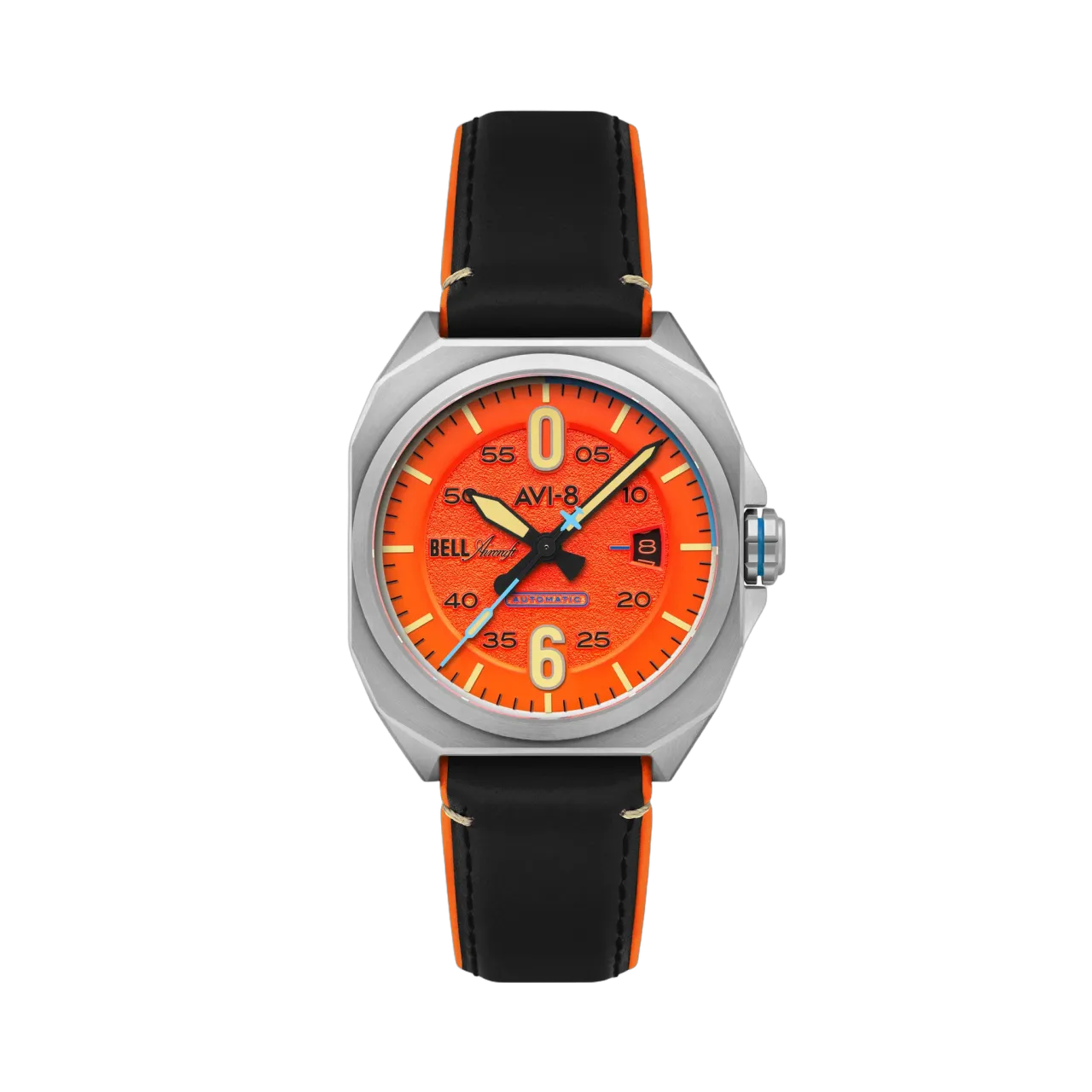 AVI-8 Bell X-1 Machbuster Automatic Retro Orange AV411502