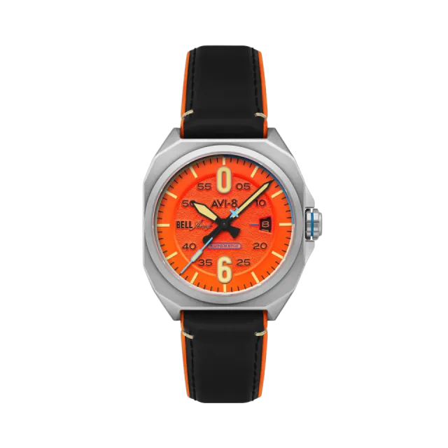 AVI-8 Bell X-1 Machbuster Automatic Retro Orange AV411502 Görsel 1