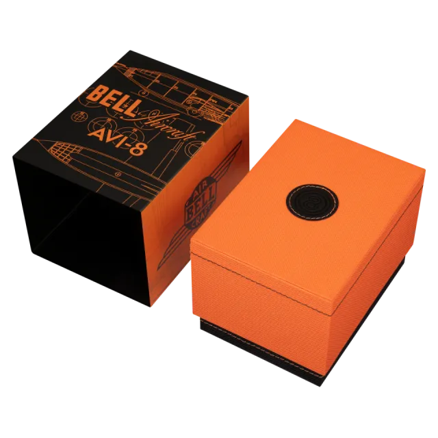 AVI-8 Bell X-1 Machbuster Automatic Retro Orange AV411502 Görsel 10