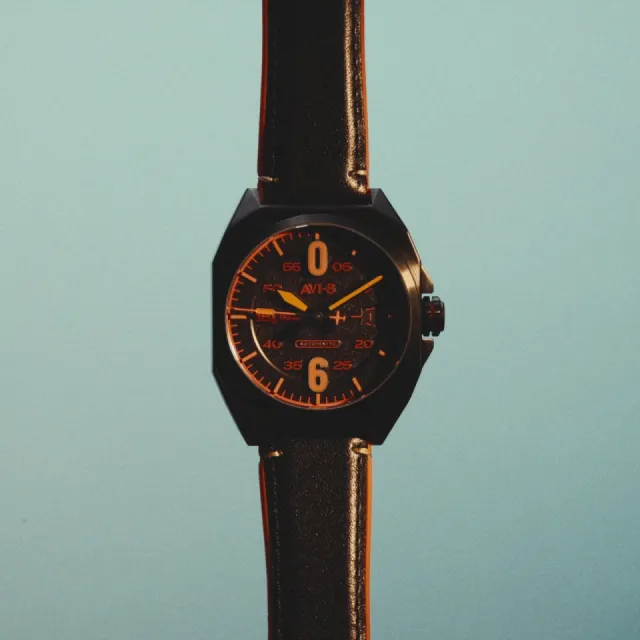 AVI-8 Bell X-1 Machbuster Automatic Black AV411504 Görsel 2