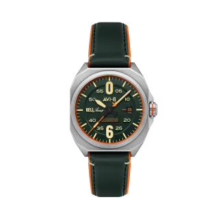 AVI-8 Bell X-1 Machbuster Otomatik Yeşil AV411505