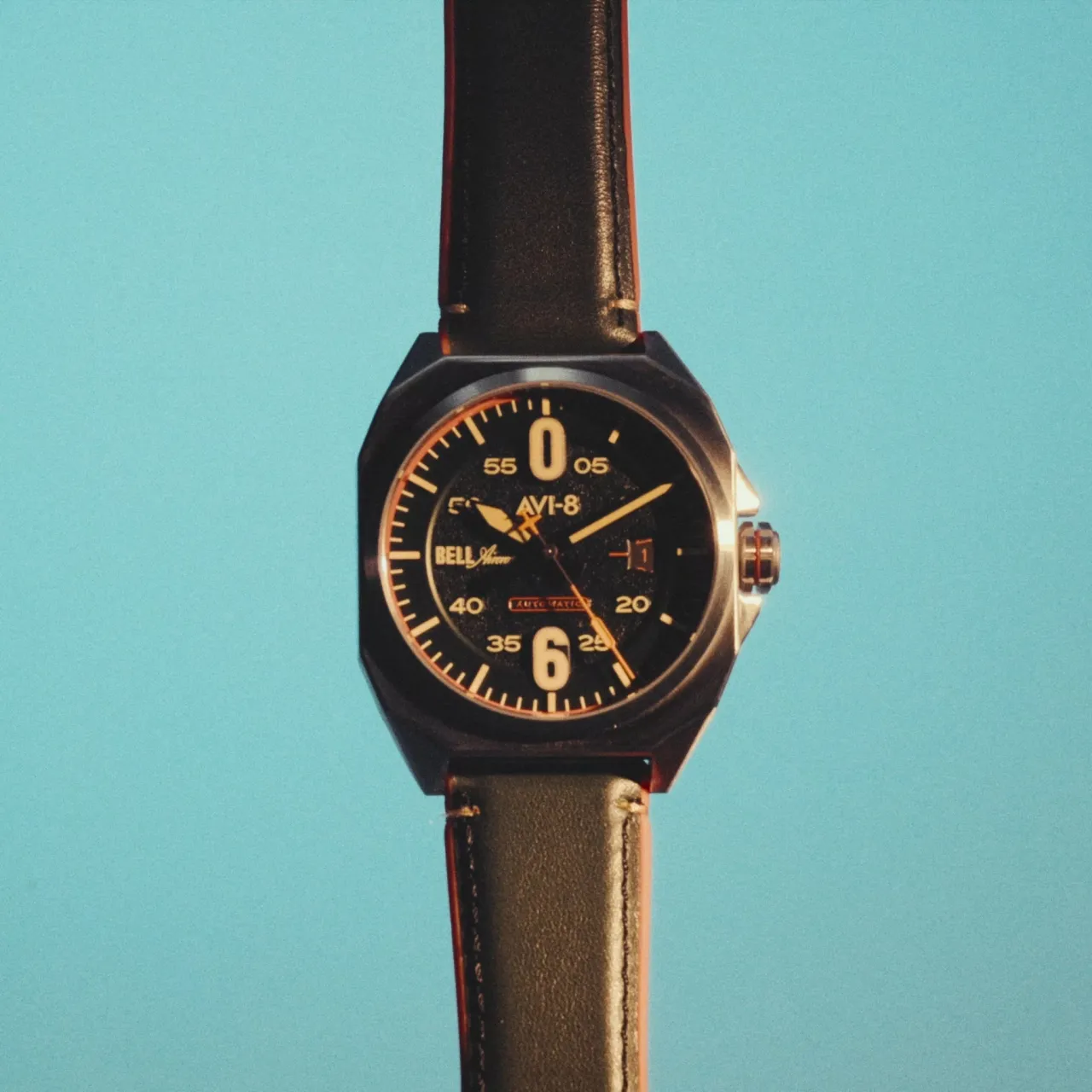 AVI-8 Bell X-1 Machbuster Automatic Grey AV411506 detay görseli 1