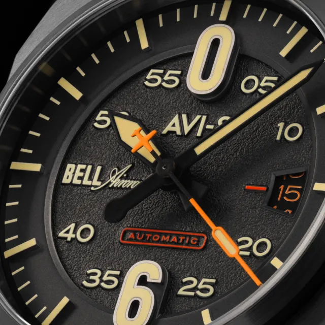 AVI-8 Bell X-1 Machbuster Automatic Grey AV411506 Görsel 10