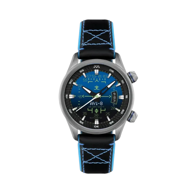 AVI-8 Hawker Harrier HUD Automatic Gradient Blue AV411701 Görsel 1
