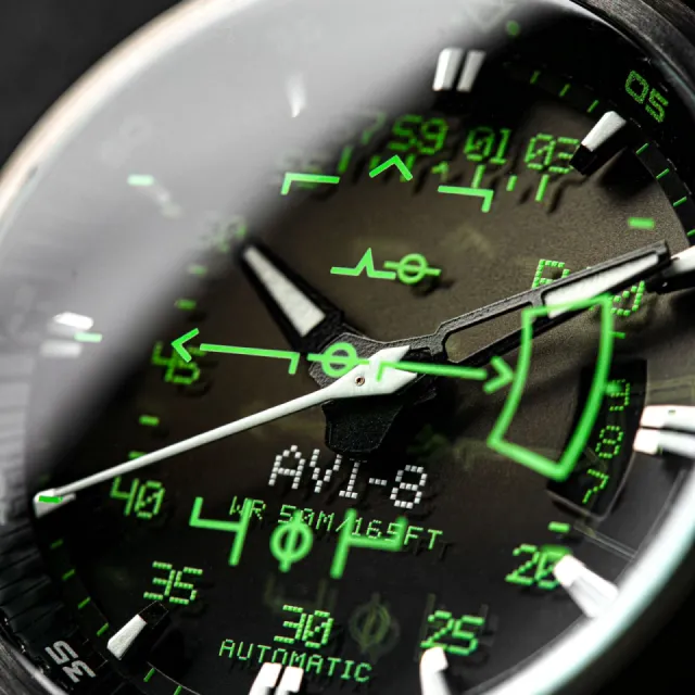 AVI-8 Hawker Harrier HUD Automatic Gradient Black AV411702 Görsel 8