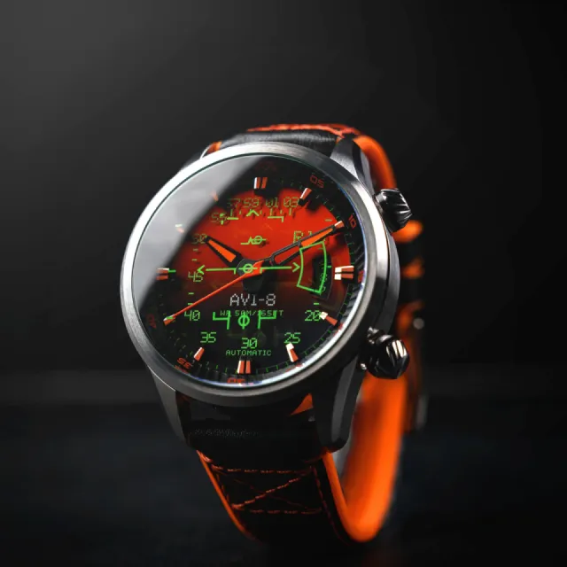 AVI-8 Hawker Harrier HUD Automatic Gradient Orange AV411703 Görsel 8