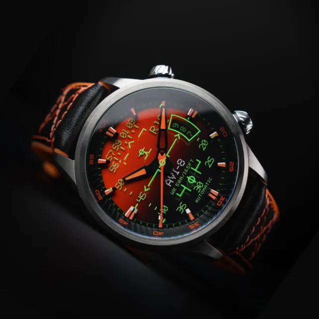 AVI-8 Hawker Harrier HUD Automatic Gradient Orange AV411703 Görsel 9