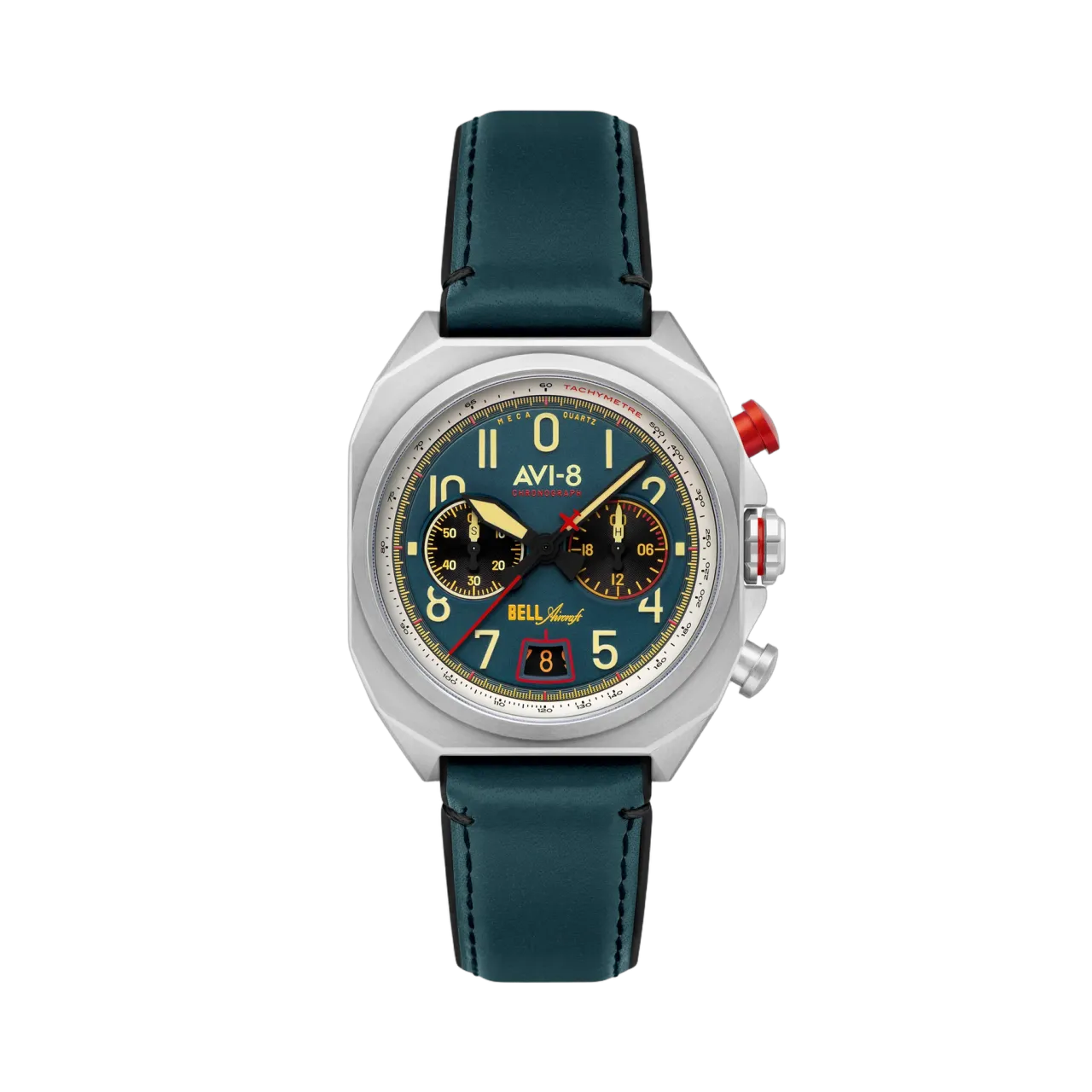 AVI-8 Bell X-1 Machbuster Chronograph Aviation Blue AV411801
