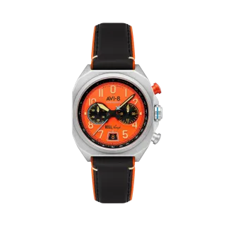 AVI-8 Bell X-1 Machbuster Chronograph Rusty Orange AV411802