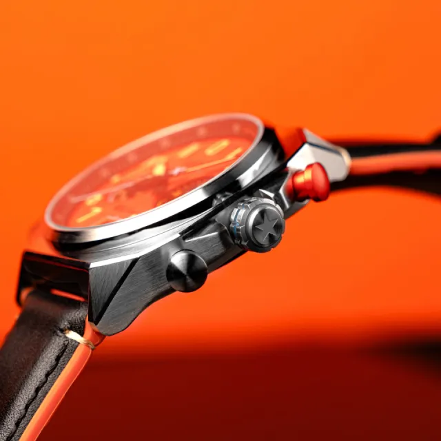 AVI-8 Bell X-1 Machbuster Chronograph Rusty Orange AV411802 Görsel 7