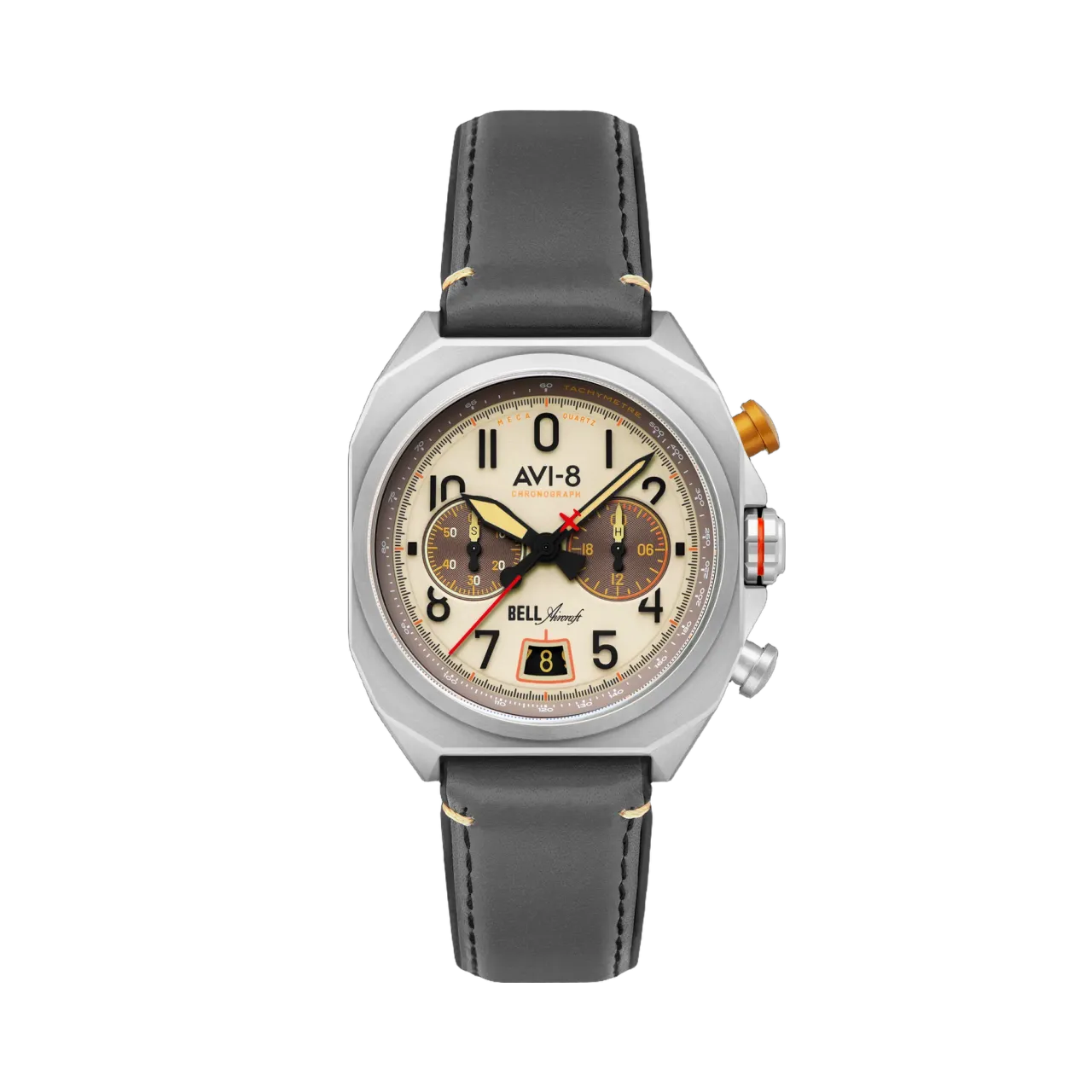 AVI-8 Bell X-1 Machbuster Chronograph Camel Brown AV411803