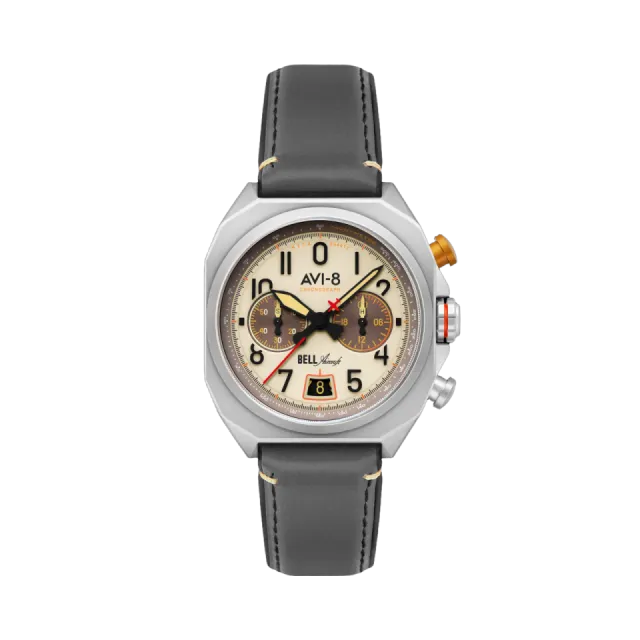 AVI-8 Bell X-1 Machbuster Chronograph Camel Brown AV411803 Görsel 1
