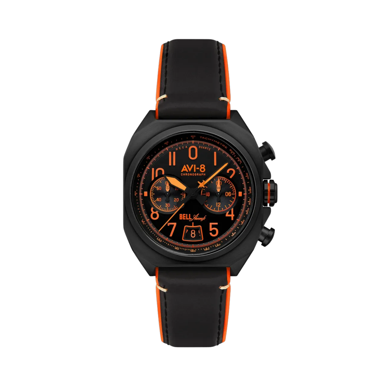 AVI-8 Bell X-1 Machbuster Chronograph Super Sonic Black AV411804