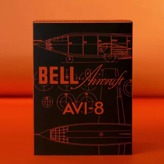 AVI-8 Bell X-1 Machbuster Chronograph Super Sonic Black AV411804 Görsel 2