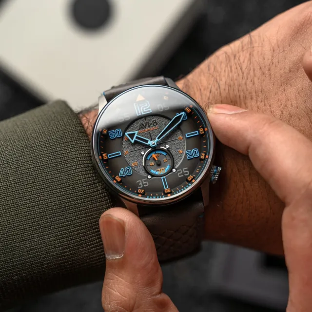 AVI-8 Hawker Typhoon Baldwin Automatic Iron Blue AV411903 Görsel 9