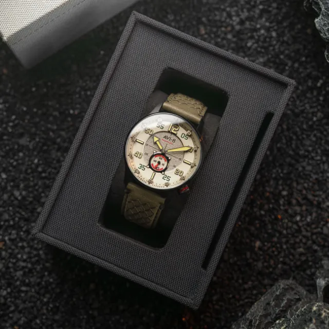 AVI-8 Hawker Typhoon Baldwin Automatic Dark Khaki AV411904 Görsel 9