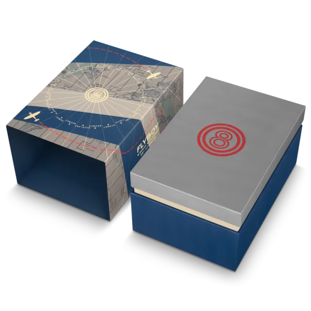 AVI-8 Flyboy Wingman Worldtimer GMT Automatic Blue AV412003 Görsel 9