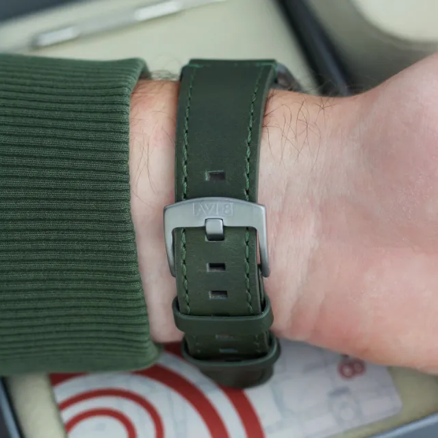 AVI-8 Flyboy Wingman Worldtimer GMT Automatic Green AV412005 Görsel 9