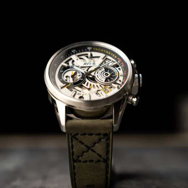 AVI-8 Hawker Harrier Matador Chronograph Storm Grey AV412501 Görsel 8
