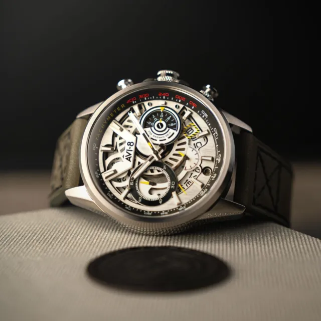 AVI-8 Hawker Harrier Matador Chronograph Storm Grey AV412501 Görsel 10